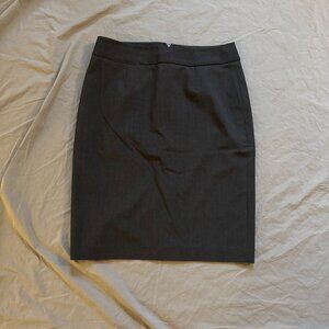 Calvin Klein Gray Pencil Skirt